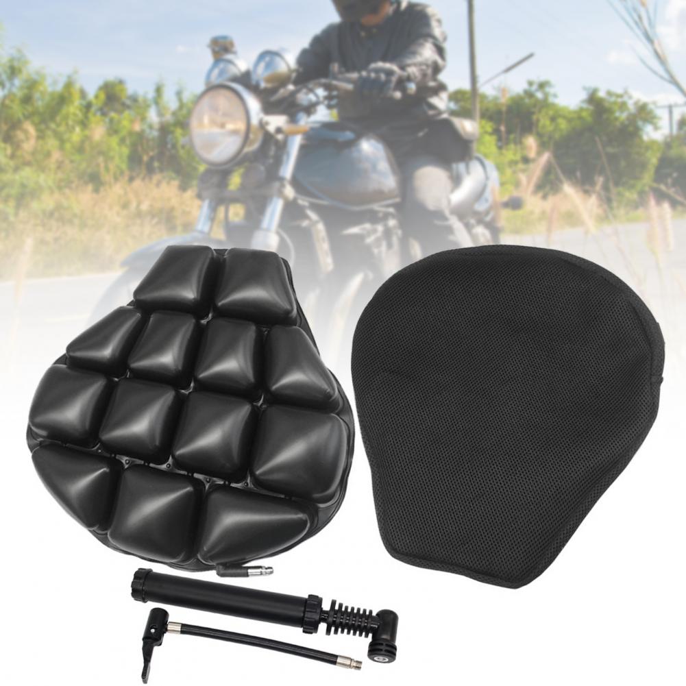Cojín inflable para asiento de motocicleta, cubierta Universal para R1200GS, CBR600, Z800, Z900, MT 07/09