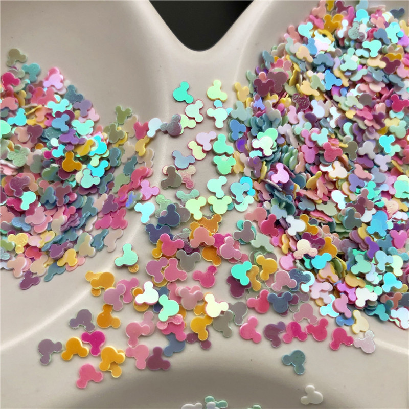 30 กรัม/ล็อต 4 มม.หัวหลวมGlitter PaillettesสำหรับDIYเล็บ,CRAFTงานแต่งงานตกแต่งConfettiขายส่ง