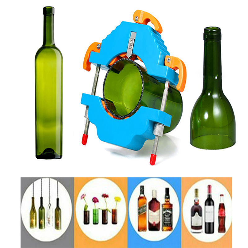 Cortador de garrafa de vidro de 2mm a 12mm, ferramentas diy, cortador de vinho, cerveja, frasco de champanhe, escultura, máquinas de corte de tubo de vidro