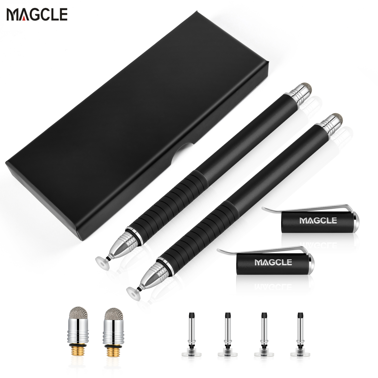 Uniwersalny fibre Stylus 2 w 1 Disc długopis Stylus siatka z włókna końcówka seria precyzyjne ekrany dotykowe dla wszystkich pojemnościowych ekrany dotykowe