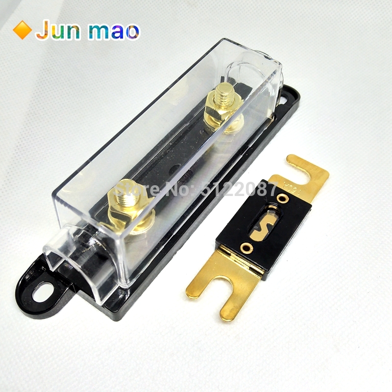 Suporte de fusível ANL Parafuso-no Fusível Suporte de fusíveis automotivos Elo fusível com fusível 40A 60A 80A 100A 200A 250A 300A Fusíveis AMP