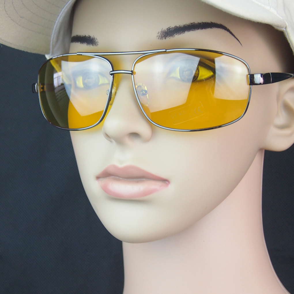 Gafas de sol antideslumbrantes para Conductor de coche, lentes protectoras con vista nocturna, UV400, accesorios para automóviles, novedad