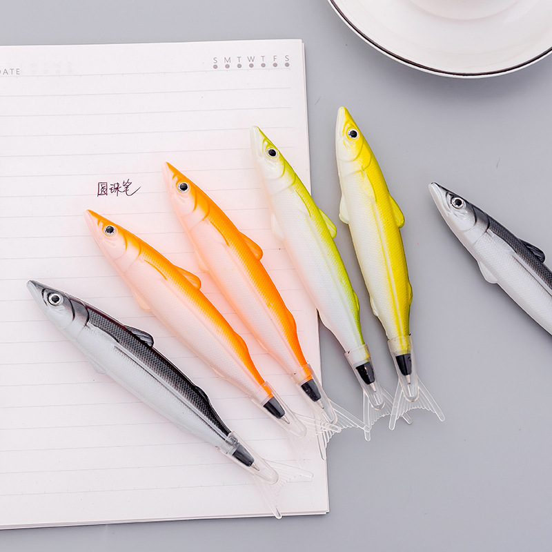 Leuke Kawaii Zeevis Briefpapier Creatieve Balpen Kantoor School Supply Nieuwigheid Grappige Mooie Pennen