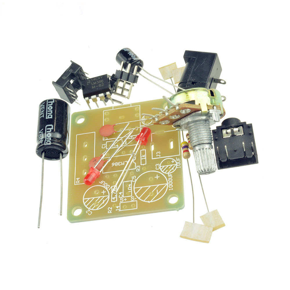 1/5/10 ชิ้น LM386 MINI เครื่องขยายเสียง DIY ชุด 3 โวลต์ - 12 โวลต์เครื่องขยายเสียงชุดอิเล็กทรอนิกส์สนุกชุด Beyond TDA2030