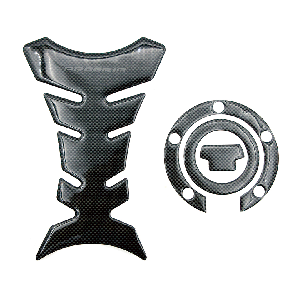 Autocollants de protection de réservoir de couvercle de bouchon de gaz de carburant de Fiber de carbone de course de moto pour Yamaha R1 R6 FZ6R FZ1S FAZER FZ6 FZ8 XJ6