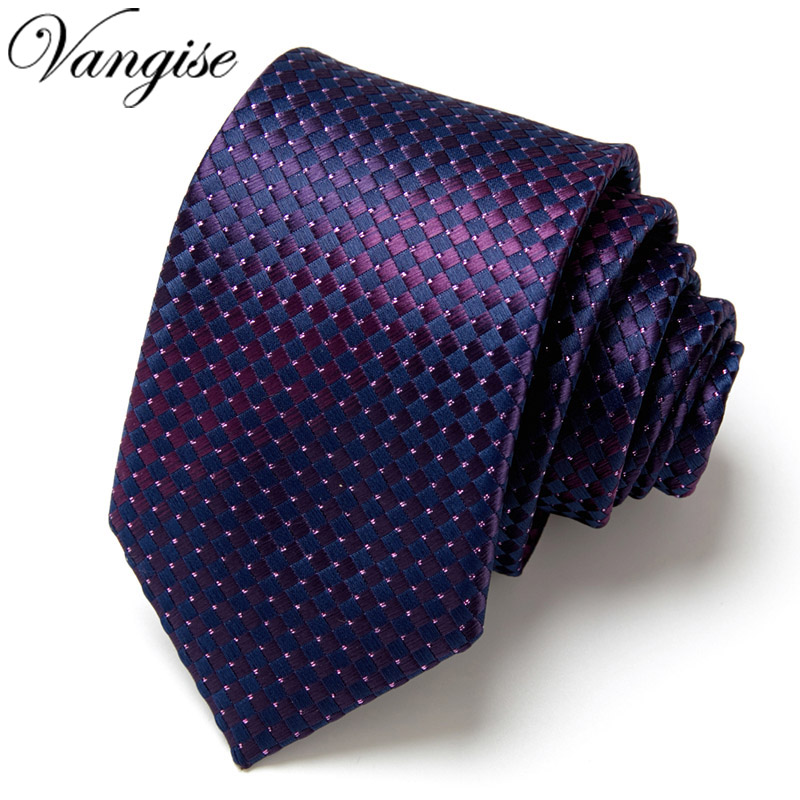 Men Tie 7.5cm Skinny Ties Hot Sell  Italian Neckties Mens Fashion Jacquard Business Mens Wedding Dress luxury Slim Bowtie