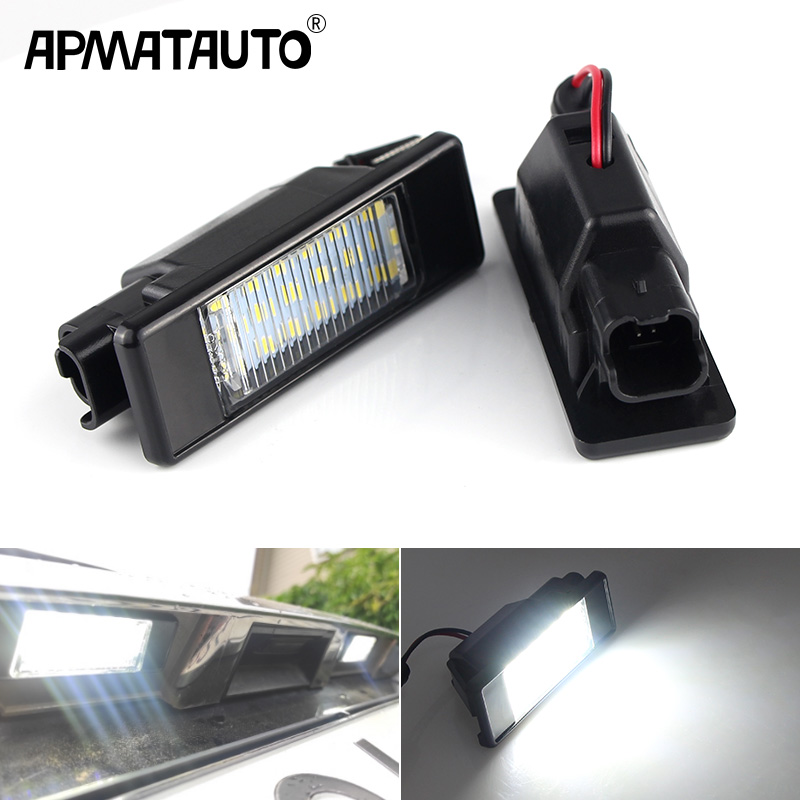 2 Stuks Led Kentekenplaatverlichting Lamp Voor Mercedes-Benz Sprinter W906 VITO W639 VIANO W639 2003-2014