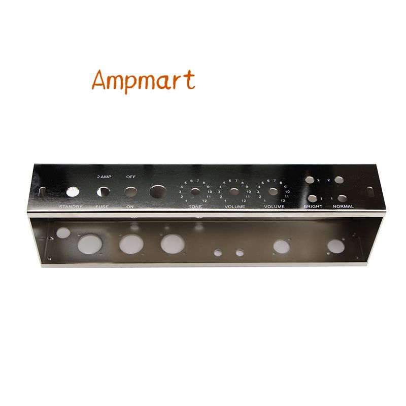 Ampmart 1 Uds Chrome 5E3 Tweed amplificador de guitarra de lujo chasis de acero igual que Original