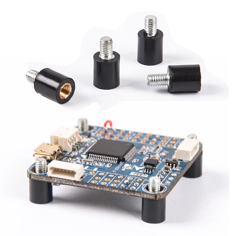 4/8 sztuk M2 M3 2/3mm FPV CC3D F3 F4 F7 kontroler lotu antywibracyjny amortyzacja gumowej kolumny zamocowana śruba dla RC DIY Drone