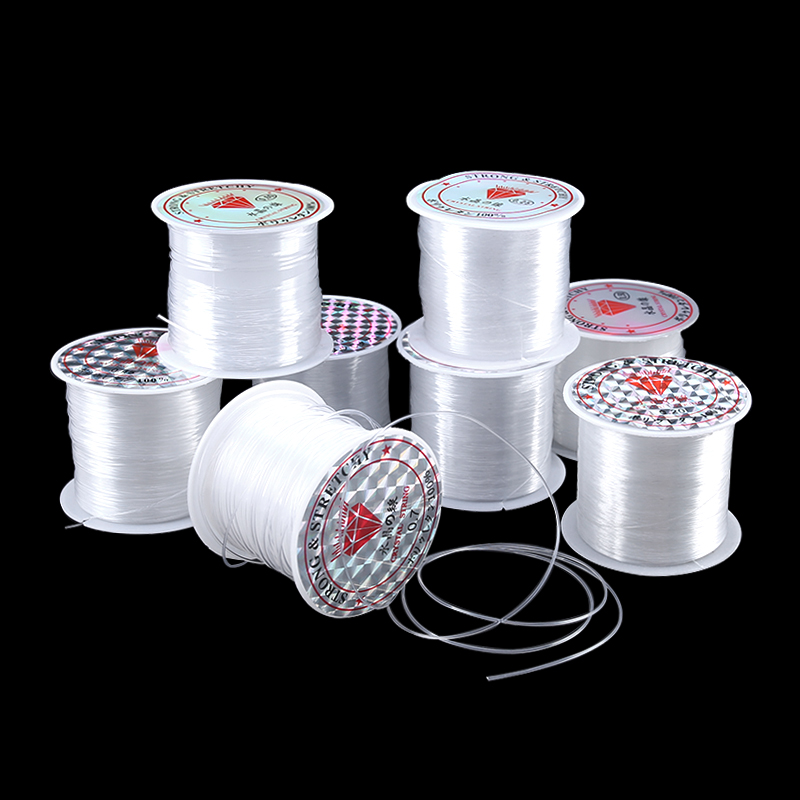 100M Plastic Kristal DIY Kralen Vislijn Geen Elastisch Koord Touw Voor Sieraden Maken Benodigdheden Draad Jeweleri String Draad