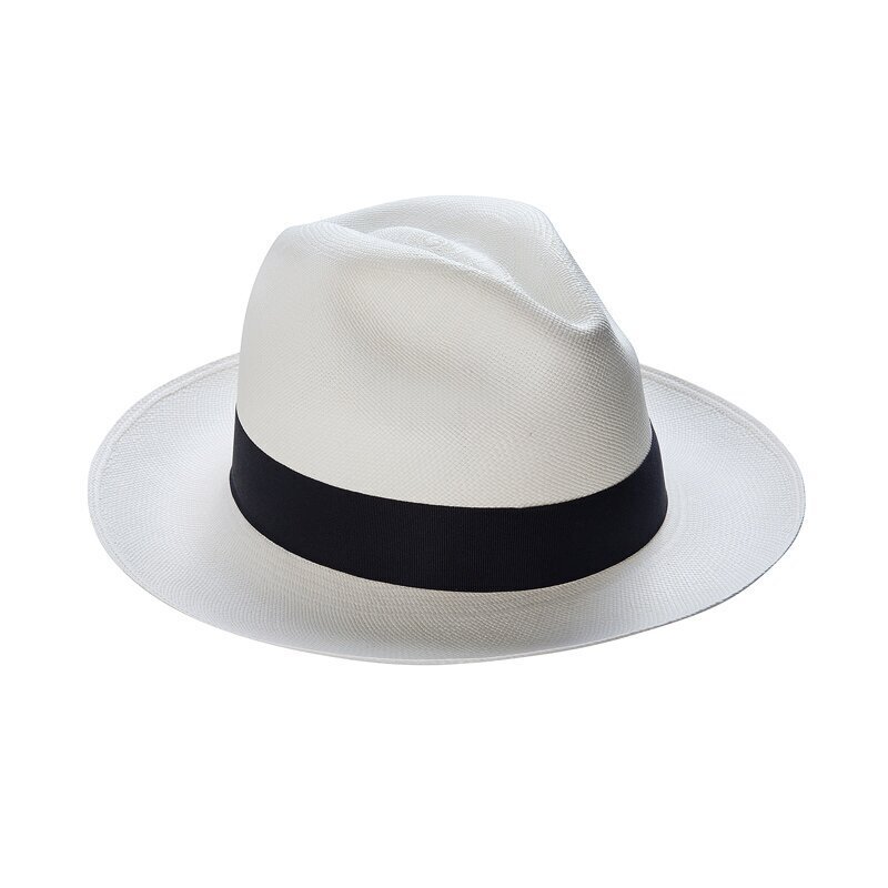 Cappello Panama Classico per Donna e Uomo, Protezione Solare, Stile Vintage alla Moda con Ampia Tesa, Ideale per Viaggi e Attività all'Aperto