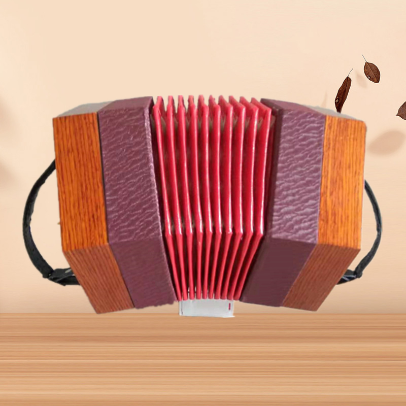 Blazefine Anglo Concertina, diferente nota en tirar y empujar, juego profesional de primaria para adultos, acordeón hexagonal