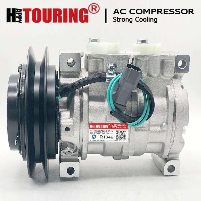 Компрессор кондиционера 10S13C для HINO Dutro TRUCK, Toyota Toyoace Dyna 8832037110 88320-37110 447220-5841 4472205841 447220-5843