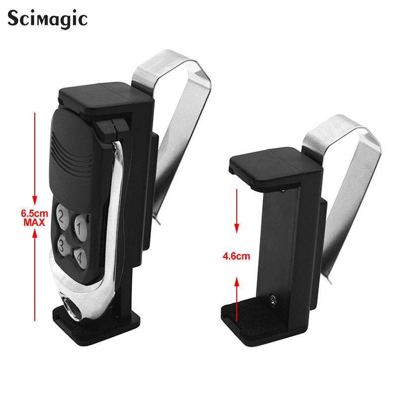 adjustable Car Sun Visor Clip Holder Garage Door gate Remote controls Transmitter Garage Command Key fob Gate Control