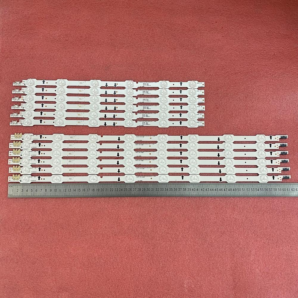 12 tiras de retroiluminación LED para Samsung UE50HU6900S UN50HU6900F UN50HU6950F UE50HU6900 UE50HU7000 UA50HU7000 CY-GH050HGNV3H