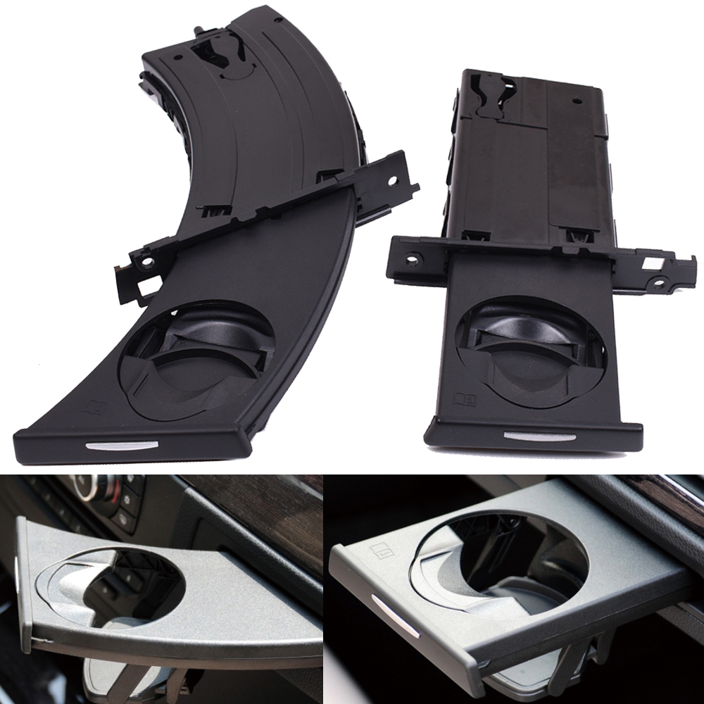 LHD Front Dashboard Left Right Drink Water Cup Holder For BMW 3 Series E90 E91 E92 E93 316 318 320 325 328i