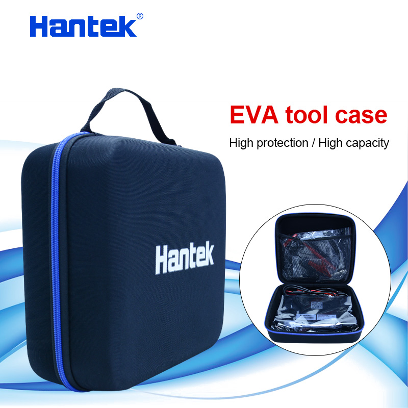 Hantek Eva Tool Case Voor Hanteck 6254BE Oscilloscoop Hoge Bescherming Bag 23*18*8 * Cm Hoge capaciteit Mesh Zak Eva Zak