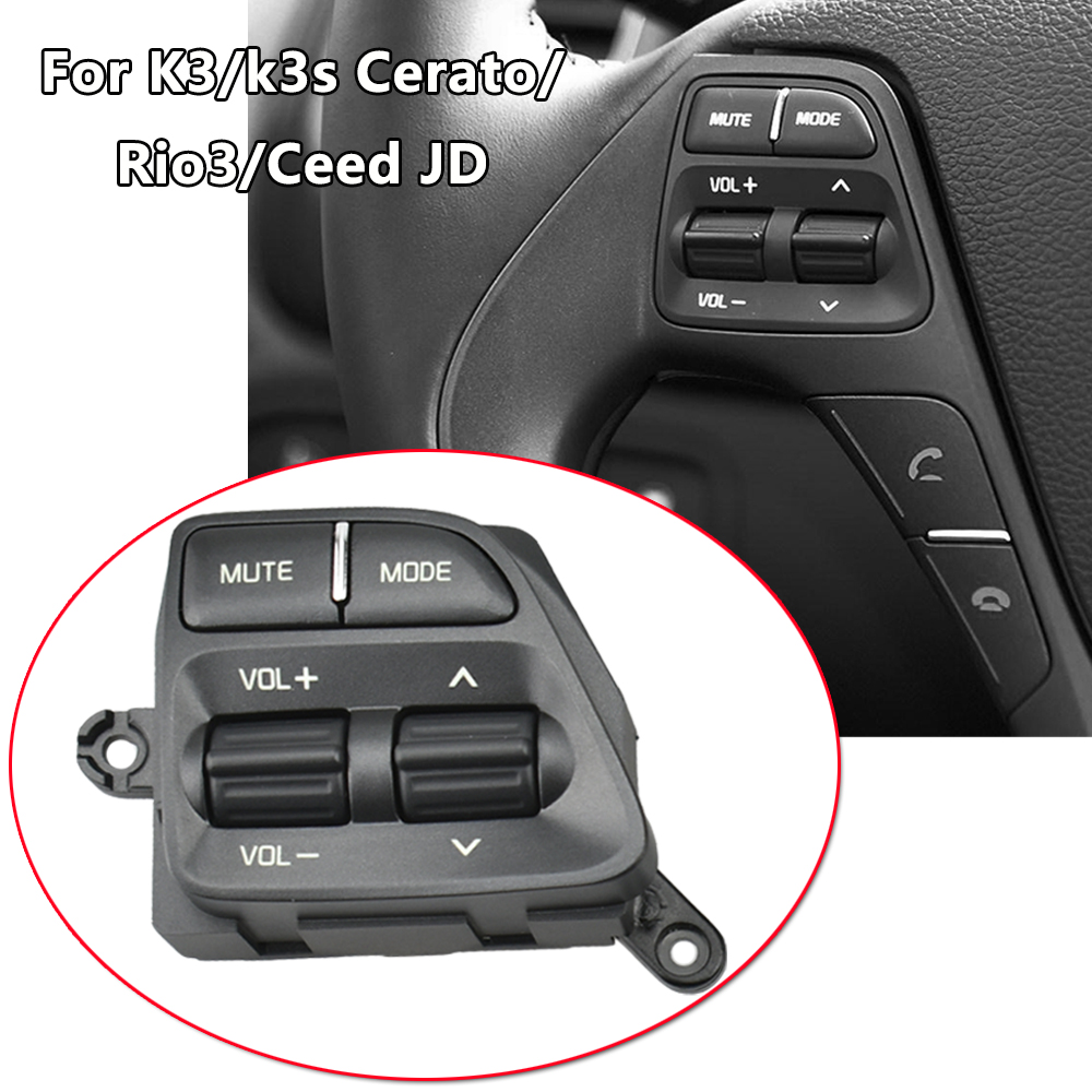 Interruptor de botón para KIA k3 2014-2016 rio 3 2014-2016 cerato classic 2017 ceed jd 2012-2014 botones del volante separados para vender
