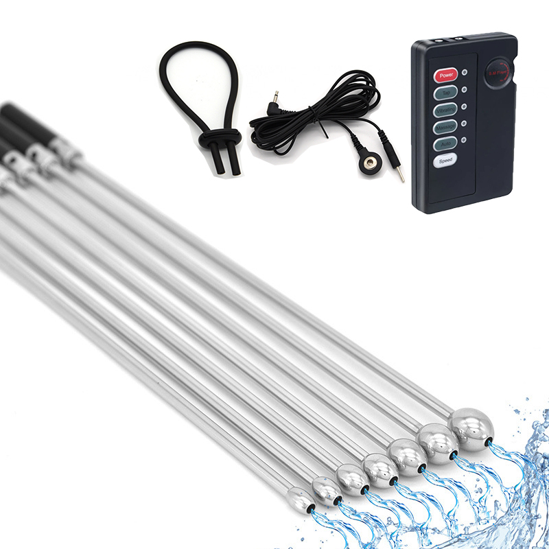 Neue Electro Schock Männlichen Urin Katheter Hohl Metall Penis Dilatator Harnröhre Stecker Elektrische Massager SM Werkzeug Sex Spielzeug für Männer