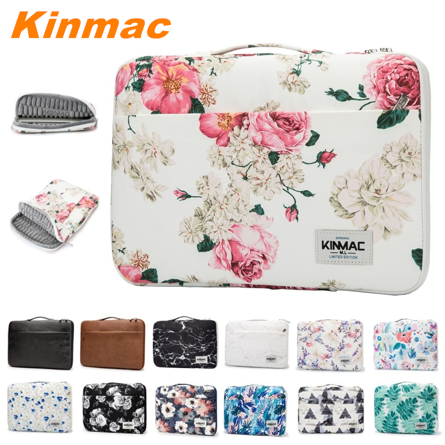 Wodoodporna teczka Kinmac torba na laptopa 12,13,14,15,6,16 cali, Lady Man kobiety uchwyt pokrowiec na Macbook Air Pro M1 DropShip