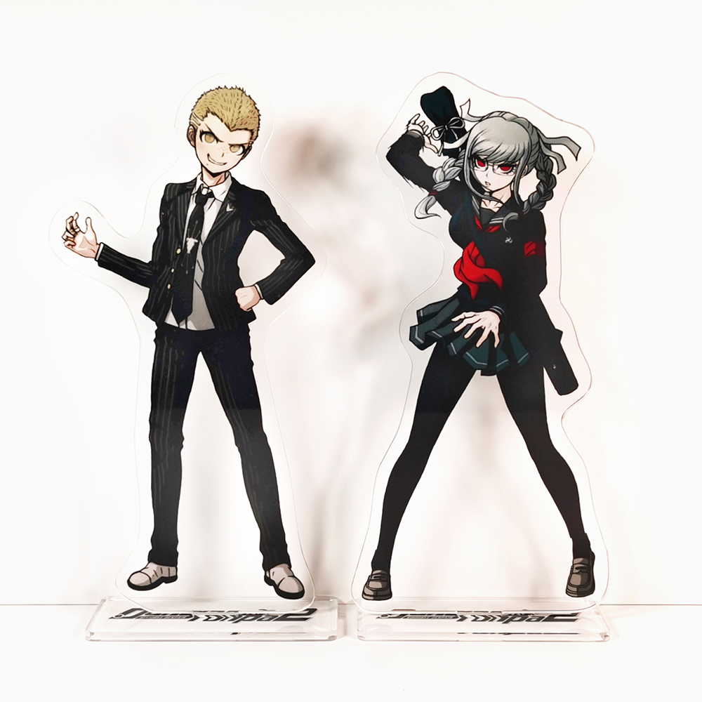 Danganronpa 2 Fuyuhiko ku80-yu Peko Pekoyama HM supporto acrilico figura modello portatarga cake topper anime giappone