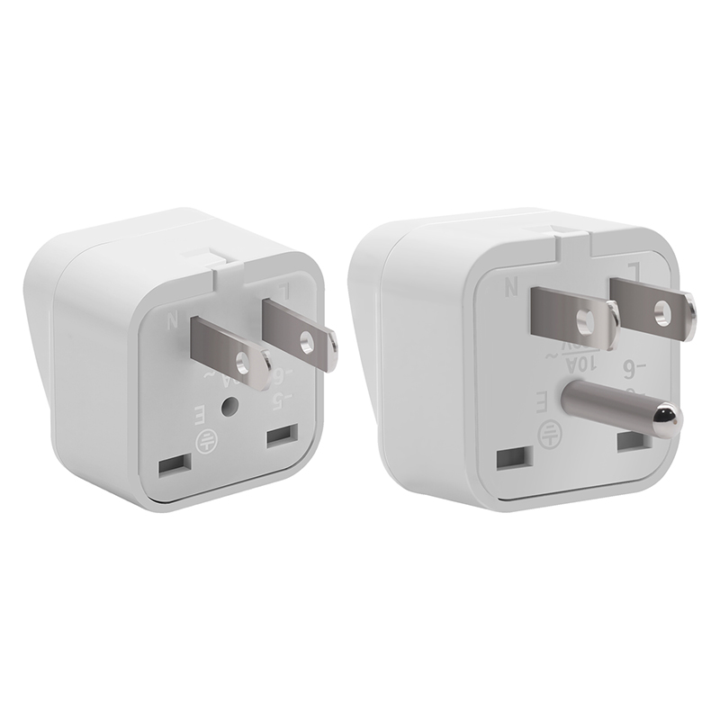 Universal อินเดียบราซิลรัสเซีย AU UK Kr EU to US Travel ปลั๊กอะแดปเตอร์อเมริกา AC Power Socket Charger Converter ประเภท B 10A 250V