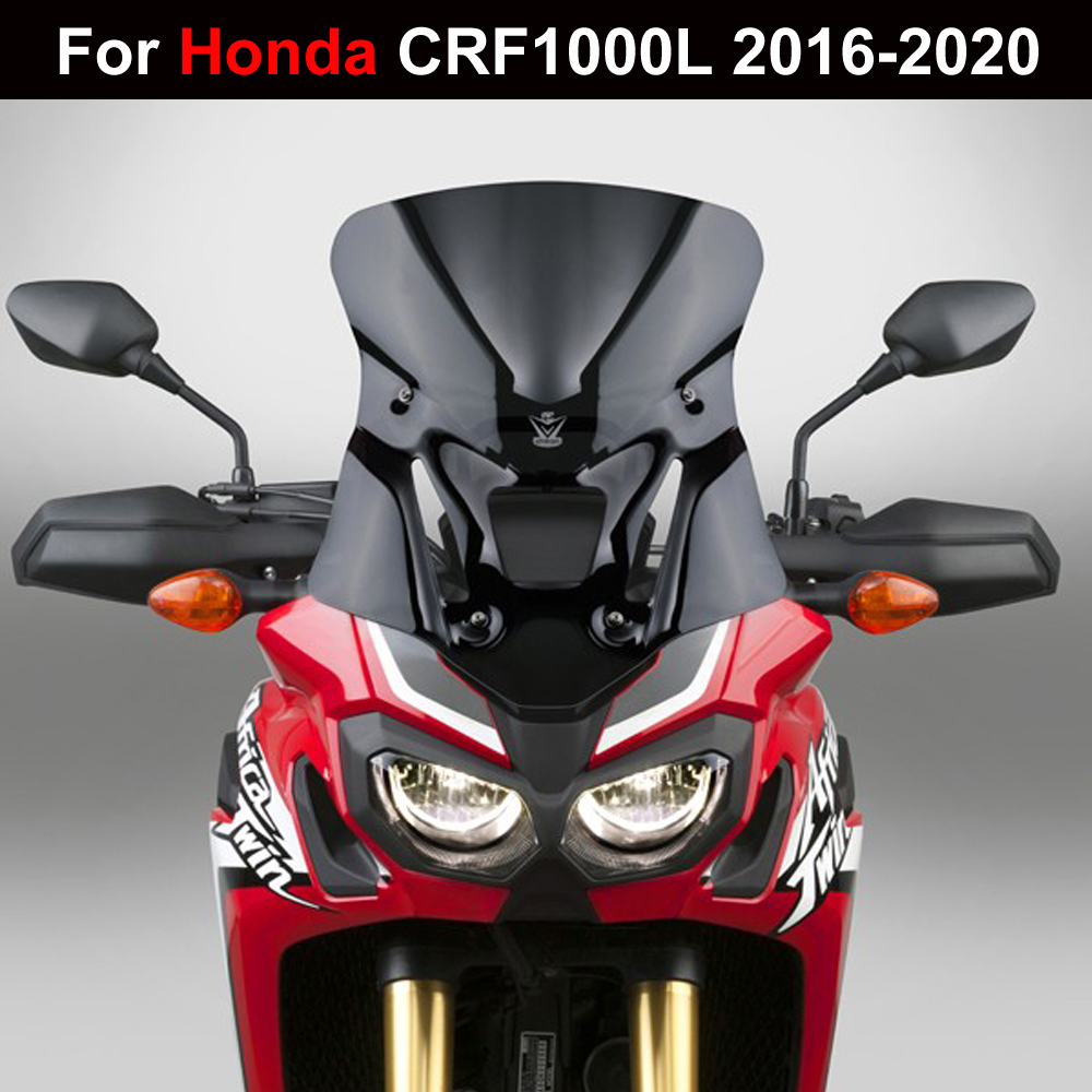Pelindung Tangan Pelindung Tangan Sepeda Motor Olahraga Petualangan Kembar Afrika untuk Honda CRF 1000 Pelindung Tuas Rem Kopling Perisai 2016-2019