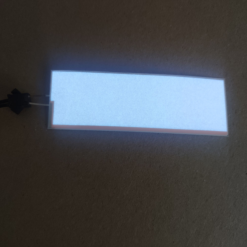 10,7*2,7 cm El Lighting Stripe EL Backlight El Hoja de iluminación sin inversor