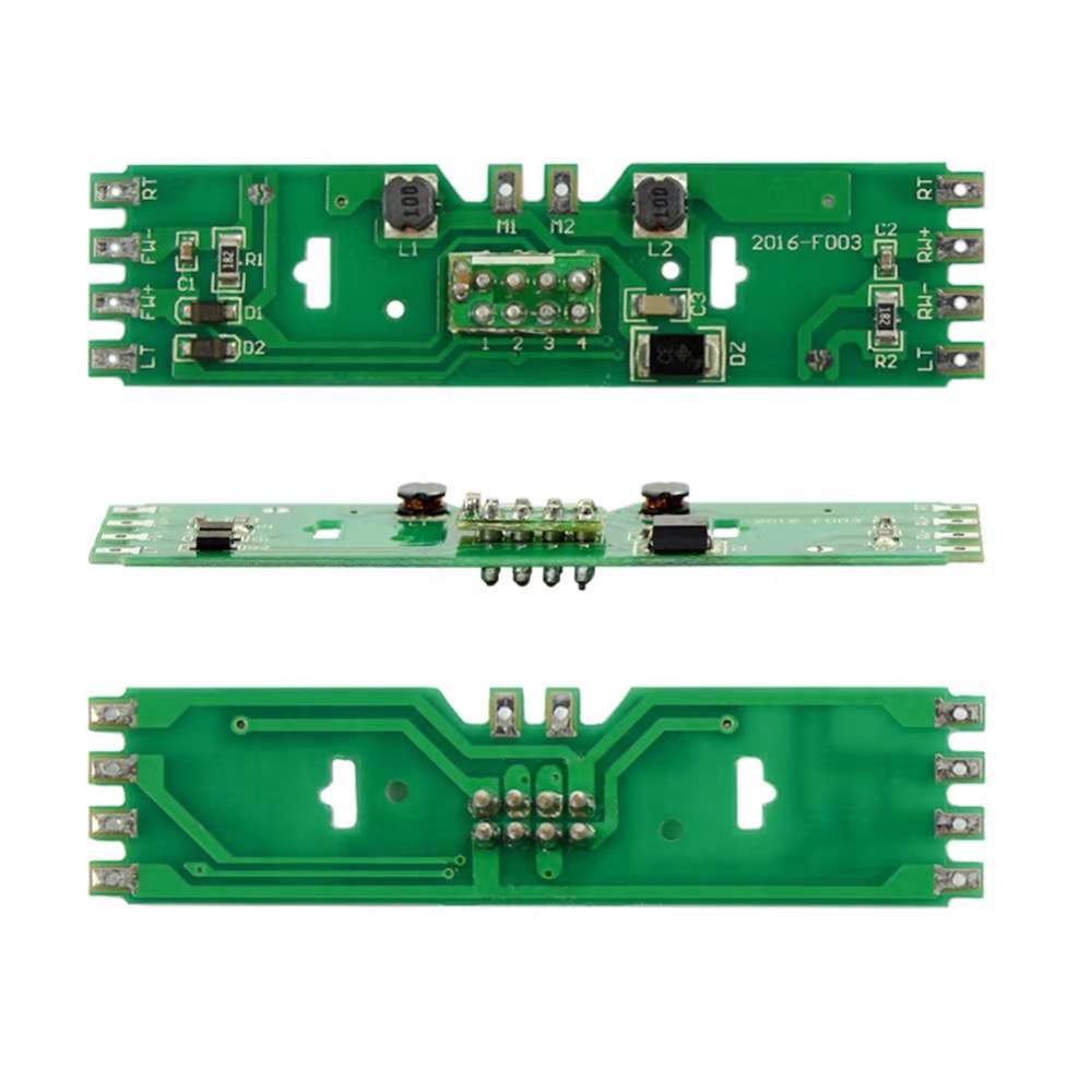 Ho 1:87 Schaal Trein Model Pcb Printplaat Met Weerstand Voor Bachmann Trein Model - Upgrade Versie