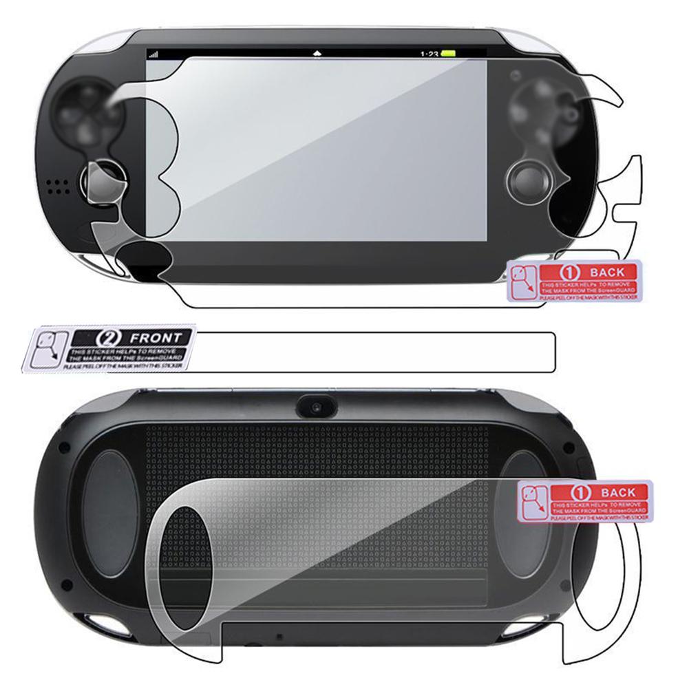 Psv1000 tpu filme macio claro completo hd protetor de tela capa película protetora guarda hd resistente a riscos psvita ps vitapsv 1000
