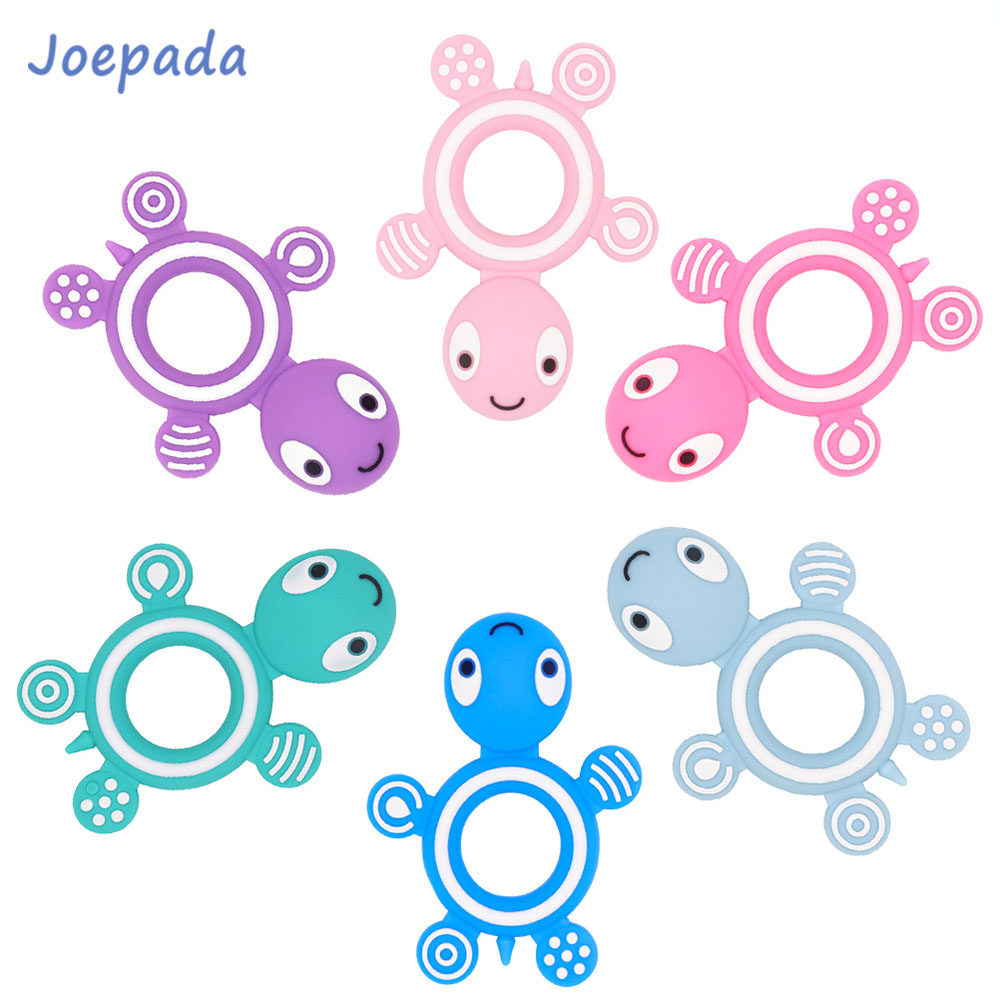 Силиконовые Прорезыватели для зубов Joepada, 1 шт., ожерелье без БФА для прорезывания зубов, подарок для малышей, Прорезыватель для зубов с мультяшными животными