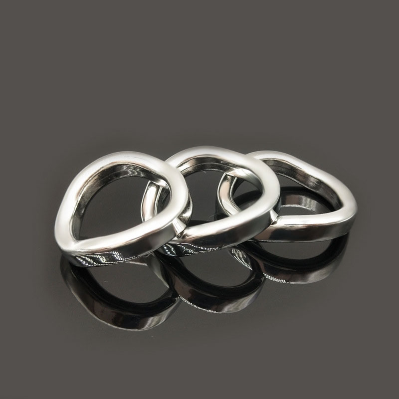 FRKO Metal Penis Lock Cock Ring Man Delay Ejaculation Penis Ring Ball Stretcher Erection Male Sex Toy SM Gays 18 Ship From USA