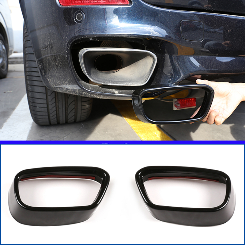 Voor Bmw X5 F15 X6 F16 2014-18 Auto Styling Staart Uitlaat Uitlaatpijp Output Cover Trim Exterieur Accessoires (Voor M Sport Versie)