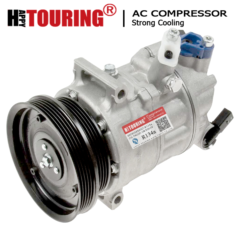 PXE16 Compressore AC per VW Jetta Passat Golf Beetle 2.5L 2005-2014 1K0820808E 1K0820808C 1K0820803T 1K0820808C 1K0820859G