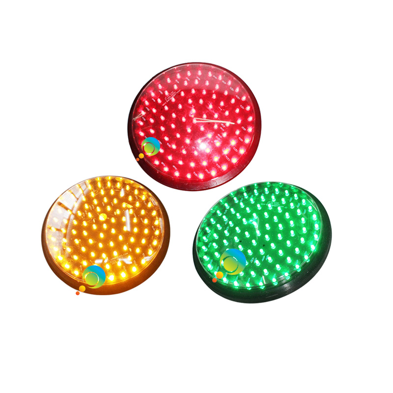 Módulo de señalización de tráfico LED de alta calidad, disponible en colores rojo, amarillo y verde, AC85-265V, 200 mm, reemplazo de semáforo.