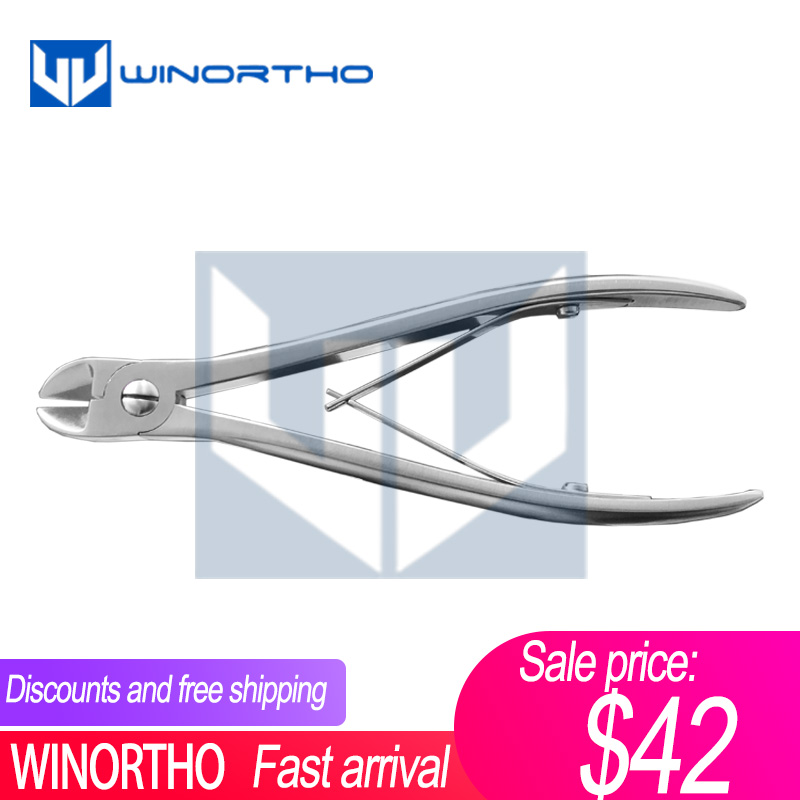 wire cutter to 1.2mm capacity orthopedic instruments
