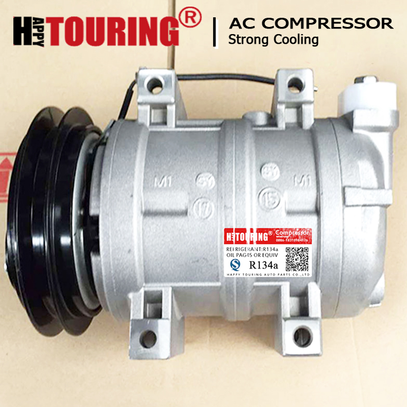 Airconditioning AC Compressor voor Mitsubishi L200 2.5 TD diesel MR190619 MR190619V MR250810
