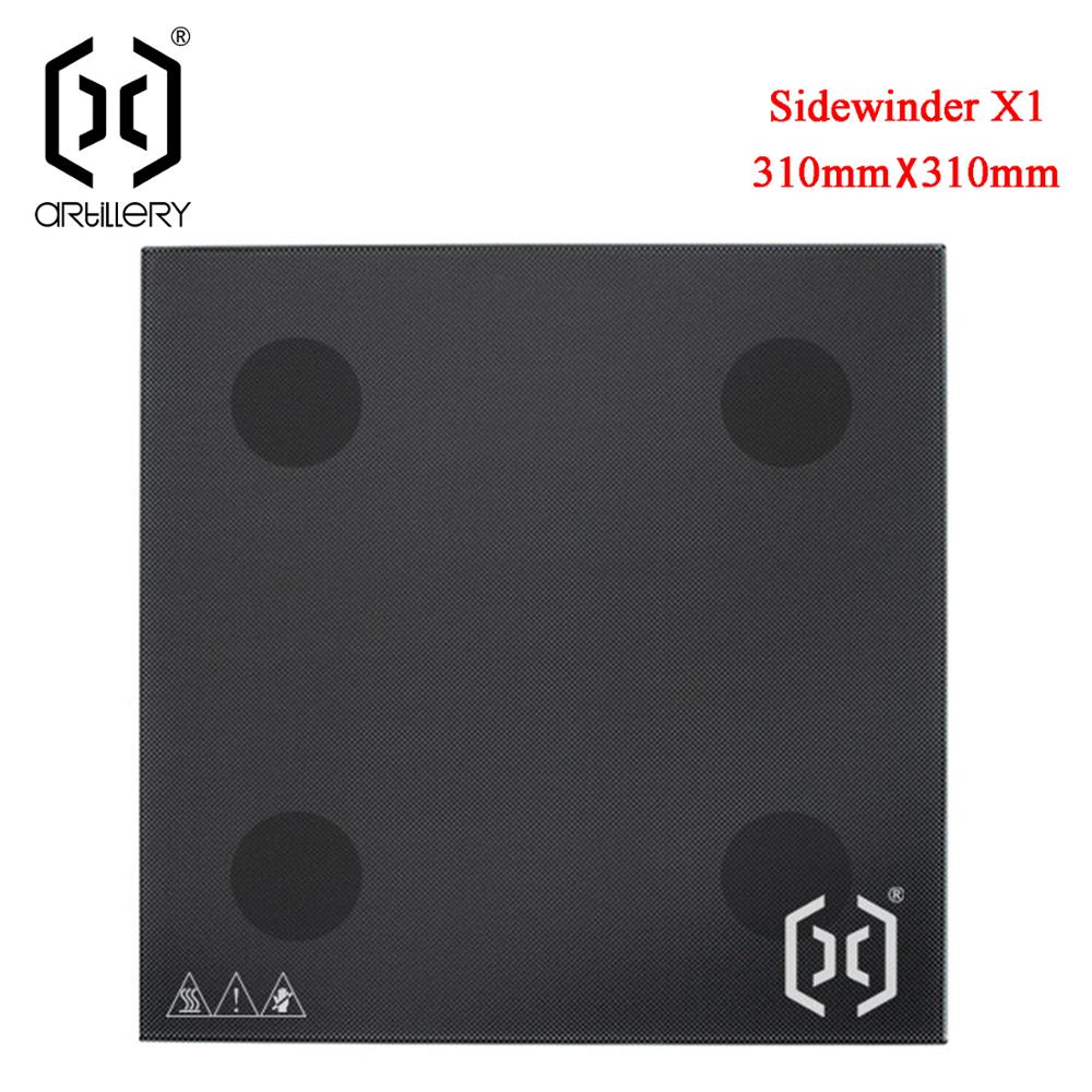 Artillery Sidewinder SW-X1 Genius SidewinderX2 GENIUS pro 3D Printer Glass Bed Compatible Accessories