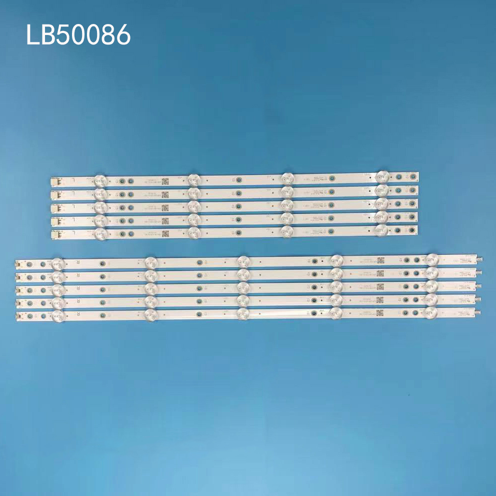 Лента светодиодной подсветки для Philips LB50086 V1_01 50PUS7303 50PUS6703/12 50PUS6503/12 50PUS6272 210BZ04DL 210BZ04DR TPT500B5_U1T01D