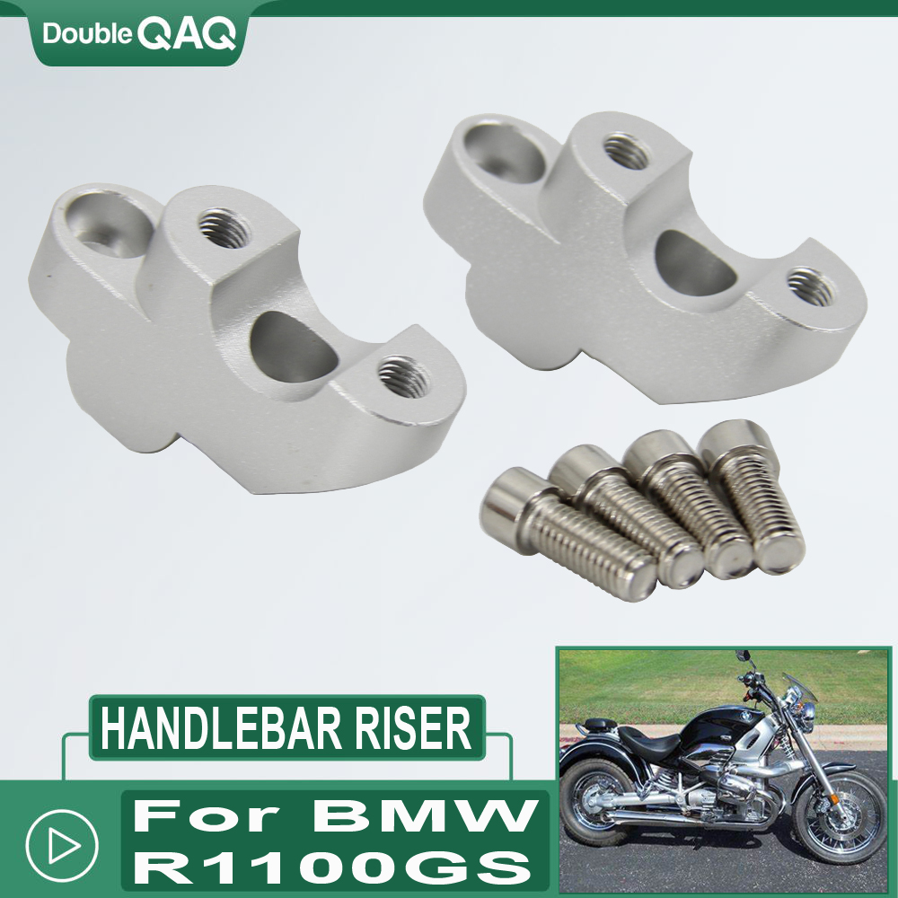 Новый для BMW R1100GS R 1100GS R1100 GS 22 мм 7/8 "алюминиевый зажим для руля с ЧПУ для мотоцикла, коническое крепление