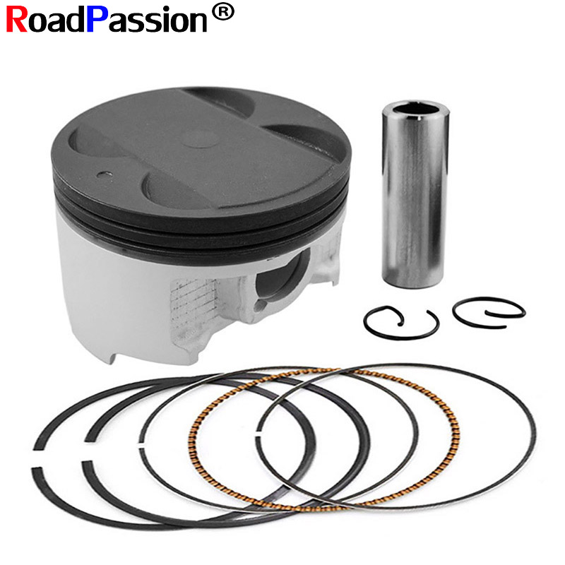 Accessori moto Diametro cilindro Diametro 83 83.25 83.5 83.75 84mm Pistone Anelli Kit completo per SUZUKI AN400 DR350 (Rilodellare)