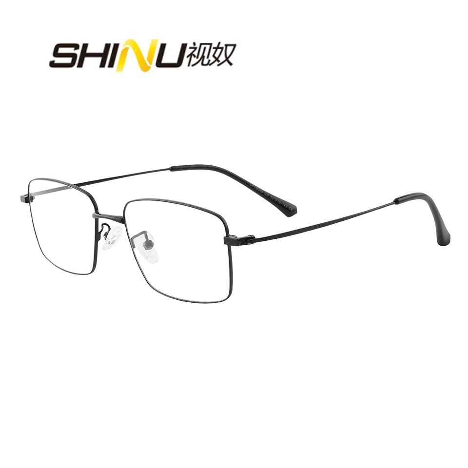 ผู้ชาย Progressive แว่นตาอ่านหนังสือโลหะ Progressive แว่นตา lunette Progressive Femme ดีกว่า bifocal แว่นตาด้านบน