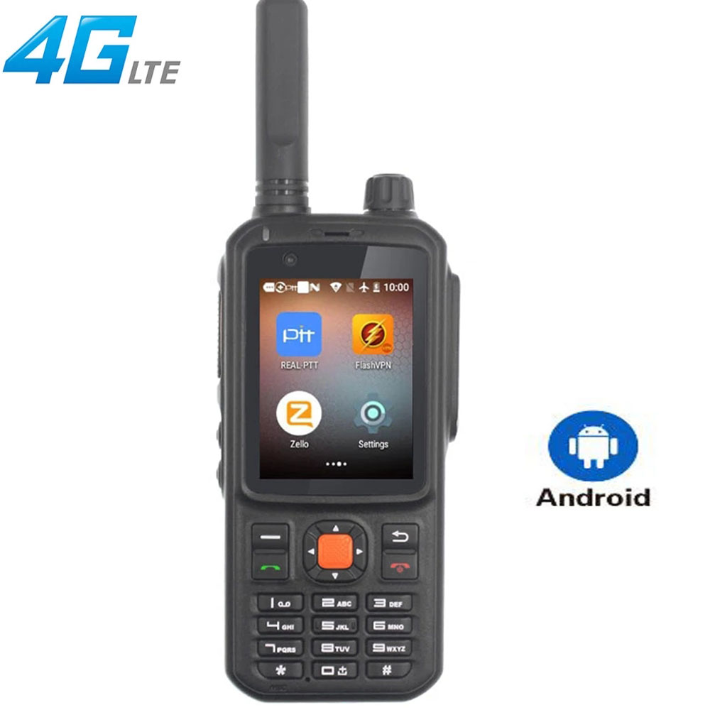 Сетевое радио ANYSECU A420 LTE 4G POC PTT, две Sim-карты, Wi-Fi радио, разблокированный GSM, совместимо с Zello Real-PTT Echolink