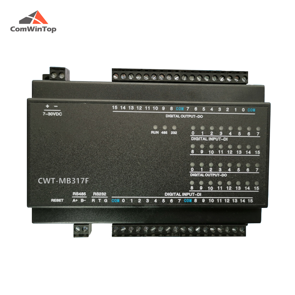 CWT-MB317F 16DI + 16DO(NPN) RS485 RS232 Ethernet Modbus RaryTcp Io Mulhouse Ition Tech