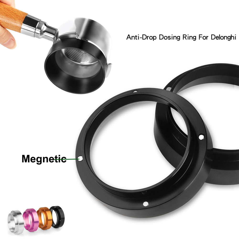 Ring dosis cerdas IDL aluminium, cincin dosis cerdas, untuk mangkuk pembuatan bir, bubuk kopi, Espresso, alat Barista, corong portail Barista, 58 51 54MM