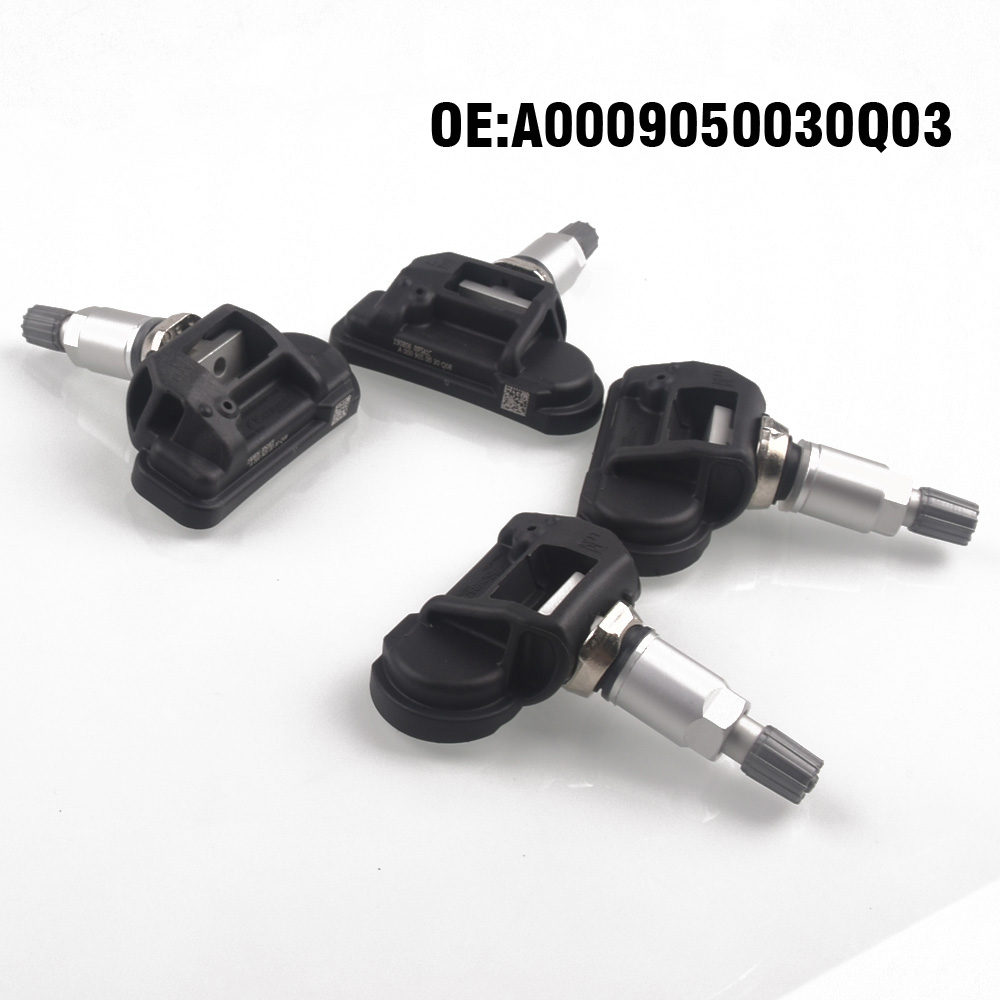 4 PCS Samochodowy monitor ciśnienia w oponach / czujnik systemu ostrzegania dla MERCEDES-BENZ W176 W246 W204 W205 C204 C117 X156 X204 W166 W447