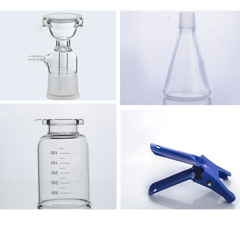 1000ML สูญญากาศกรองอุปกรณ์ยางแก้วทราย Core Liquid ตัวทำละลายกรองอุปกรณ์อุปกรณ์ห้องปฏิบัติการ