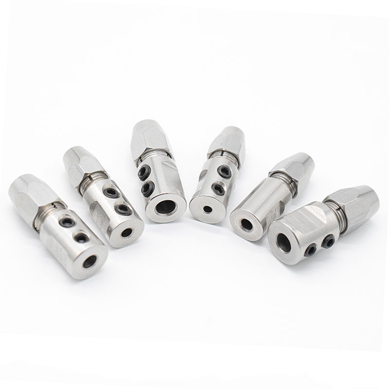Rc Boot Edelstahl Flexible Kupplung CW/CCW Weiche Welle Lock-5*4/4.76/3,8mm 3.18*3/2mm 4*3.18/4mm 2.3*2,2mm flex Collet Koppler