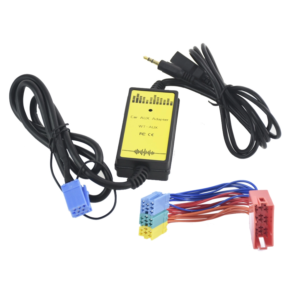 Mini changeur de CD allergique pour voiture, AUX, USB, SD, 8P, Seat, Ahambra, Ibiza, Arosa, Audi, 8 broches, A2, A4, S4, adaptateur CD, interface audio MP3
