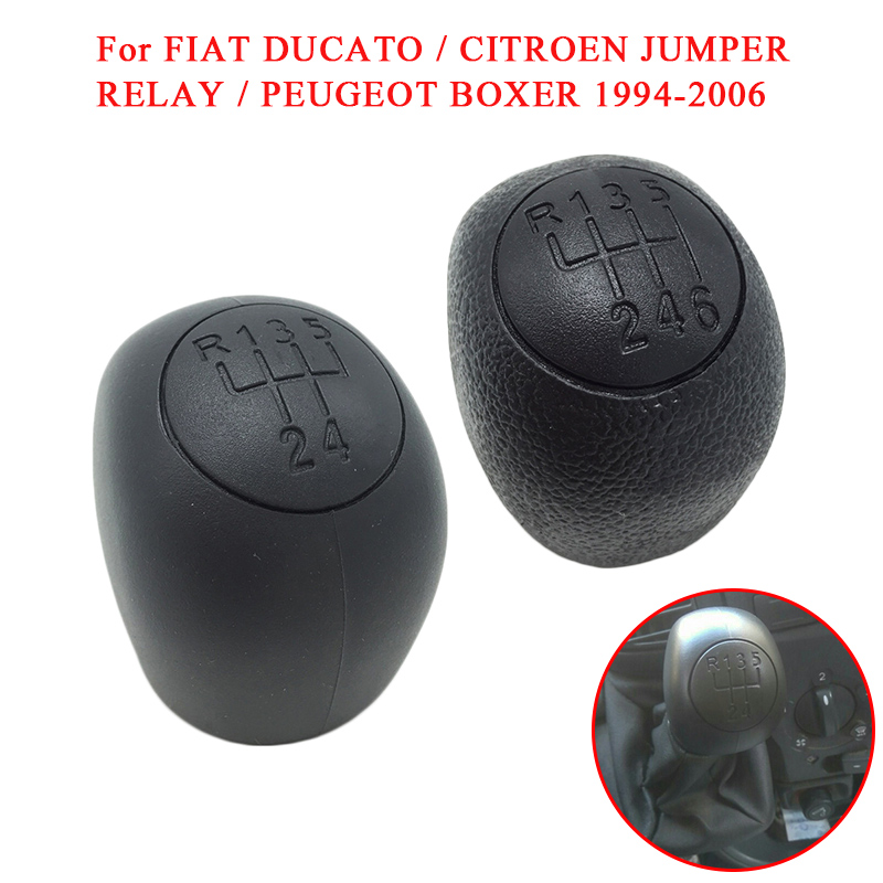 5 6 ความเร็ว MT เกียร์รถเกียร์ Shift Knob Shifter Lever Stick ปากกาสําหรับ FIAT DUCATO/CITROEN JUMPER รีเลย์/PEUGEOT BOXER 1994-2006